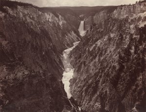 Grand Canyon des Yellowstone und Wasserfälle von F. Jay Haynes