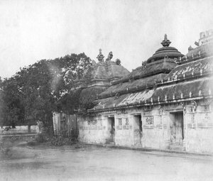 Lingaraj-Tempel, Bhubaneswar, Orissa, Indien, 1905-1906