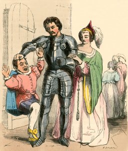 Der Ritter ergreift Prinz Peter von F. Tayler