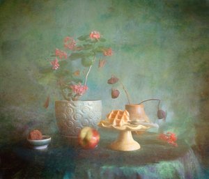 Rustikales Stillleben-Delight von Fangping Zhou