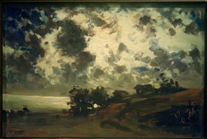 Mondlicht, Studie von Fanny Churberg