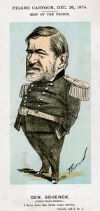Robert C. Schenck, US-Armee-General und Diplomat, 1874