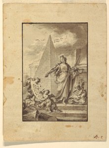 Entwurf für eine Illustration: "Architektur", 1760–89