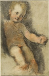 Christuskind: Studie für die Madonna di San Giovanni von Federico Barocci