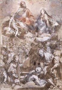 Die Madonna del Popolo von Federico Fiori Barocci or Baroccio