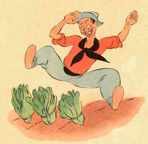 Farbige Illustration von Federico Ribas Montenegro (Druck) von Federico Ribas Montenegro