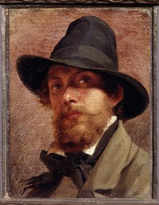 Selbstporträt von Fedor Andreevich Bronnikov