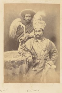 Doresetoter, Sohn von Umjud Ally Shah, und sein Diener von Felice Beato