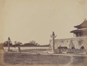 Eingang zum Winterpalast, Peking, 29. Oktober 1860