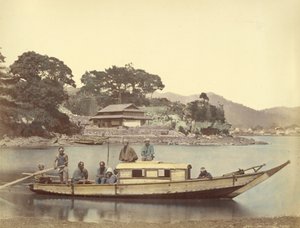 Hausboot von Felice Beato