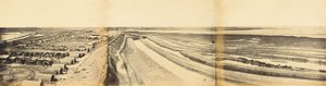 Inneres des Südlichen Taku-Forts, das den Landeplatz zeigt, 25. Juni 1859