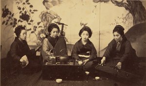 Japanische Musikparty