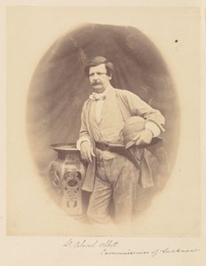 Oberstleutnant Abbott, Kommissar von Lucknow von Felice Beato