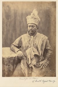 Moostafor Ali Khan der Budh-Königsfamilie