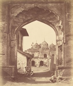 Moschee in der Stadt von Felice Beato