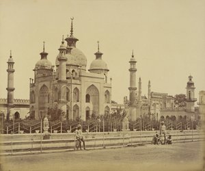 Moschee im Hussainabad Imambara von Felice Beato