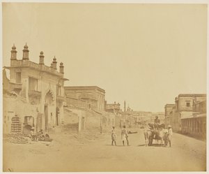 [Straße, in der General Sir Henry Havelock die Residenz betrat]