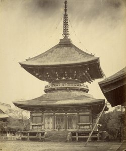Einstöckige Pagode, Hachiman-Schrein, Kamakura