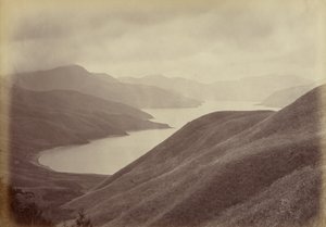 Der See von Hakoni von Felice Beato
