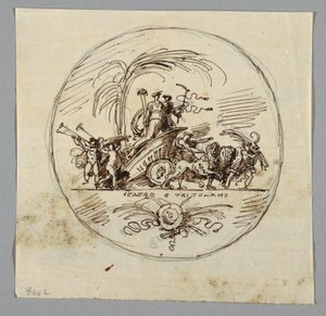 Ceres und Triptolemus