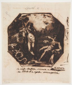 Ceres erfährt von der Entführung der Proserpina von Felice Giani