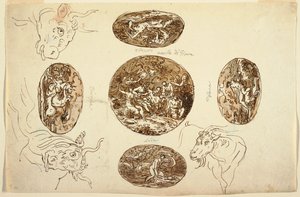 Taten des Jupiter, für eine Decke