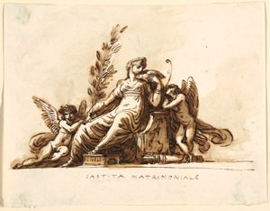 Eheliche Keuschheit, Sala di Corneglia, Palazzo Cavina, Faenza