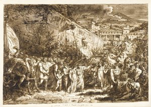Der Triumph des Paulus Emilius von Felice Giani