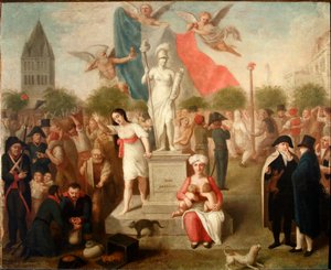 Allegorie der Freiheit von Felice Guascone