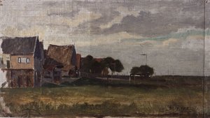 Landschaft in Schweden von Félicien Rops