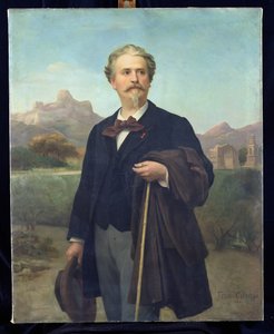 Porträt von Frederic Mistral (1830-1914) 1885