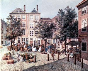 Der kleine Gemüsemarkt in Haag