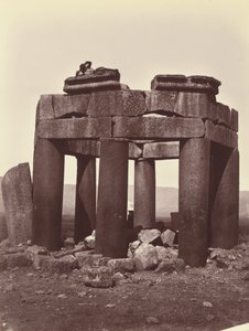 Kuppel von Douris, in der Ebene von Bekaa - Baalbek von Félix Bonfils