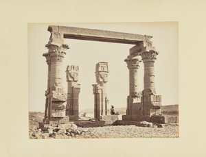 Nubien. Tempel von Kerdasah (Ägypten) von Félix Bonfils