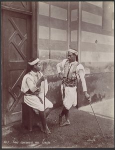 Sechs Läufer in Kairo