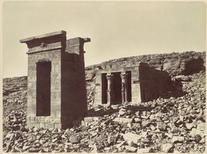 Tempel von Andour von Félix Bonfils