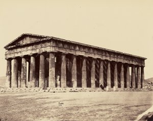 Tempel des Theseus - Athen. [Hephaistion] von Félix Bonfils