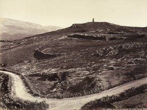 Der Pnyx-Berg oder der Berg der Dreißig Tyrannen, Athen von Félix Bonfils