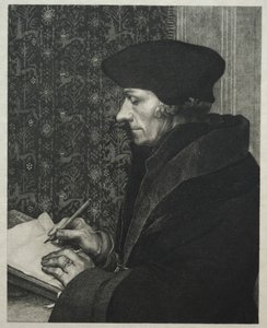Erasmus, nach Holbein
