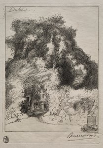 Der Garten des Gasthofs in Dulwich