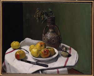 Äpfel und eine marokkanische Vase, 1914