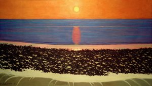 Sonnenuntergang, Villerville