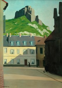 Das Schloss Gaillard und der Platz der Andelys