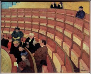 Die dritte Galerie im Théâtre du Châtelet