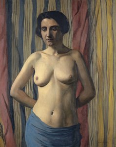 Akt mit blauem Band, 1922 von Felix Edouard Vallotton