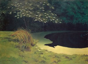 Der Teich von Felix Edouard Vallotton