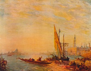 Eingang zum Canal Grande, Venedig, ca. 1875
