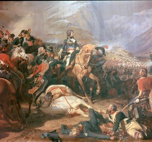 Napoleon in der Schlacht von Rivoli, 18. Jahrhundert von Felix Henri Emmanuel Philippoteaux