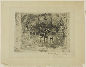 Ländliche Nachbarn von Felix Hilaire Buhot