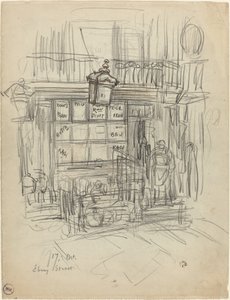 Ebury Street von Felix Hilaire Buhot